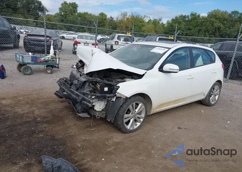 2011 Kia Forte Sx from USA, damaged, VIN KNAFW5A35B5357045